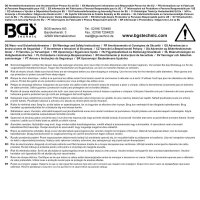 BGS Crimpzangen-Satz | mit 3 Paar Backen | für Solar-Steckverbindungen MC3 / MC4 / Tyco