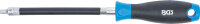BGS Flexibler Schraubendreher mit Rundgriff | E-Profil E4...