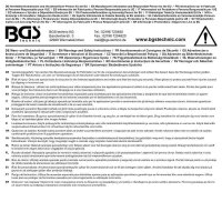 BGS Speichenschlüssel | schwarz | 3,23 mm (0,127")