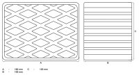 BGS Gummiauflage | für Hebebühnen | 160 x 120 x...