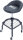 BGS Werkstattstuhl | mit 4 Rollen | höhenverstellbar | 540 - 680 mm