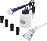 BGS Druckluft-Reinigungspistole mit Bürsten- und...