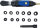 BGS Druckluft-Ratschenschrauber-Satz | 12,5 mm (1/2") | 102 Nm | 14-tlg.