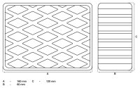 BGS Gummiauflage | für Hebebühnen | 160 x 120 x...
