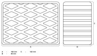 BGS Gummiauflage | für Hebebühnen | 160 x 120 x...