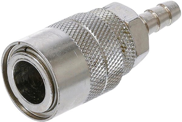BGS Druckluft-Schnellkupplung mit 6 mm Schlauchanschluss | USA / Frankreich