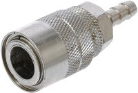 BGS Druckluft-Schnellkupplung mit 6 mm Schlauchanschluss...