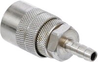 BGS Druckluft-Schnellkupplung mit 6 mm Schlauchanschluss...