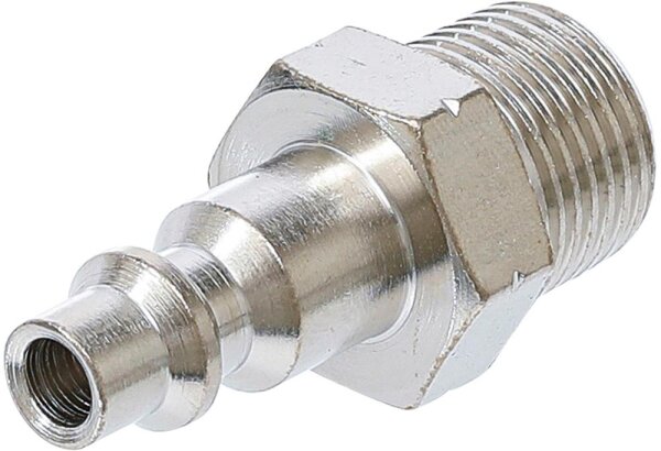 BGS Druckluft-Stecknippel | 10 mm (3/8") Außengewinde | USA / Frankreich
