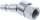 BGS Gewindestecknippel | 6,3 mm (1/4") Innengewinde