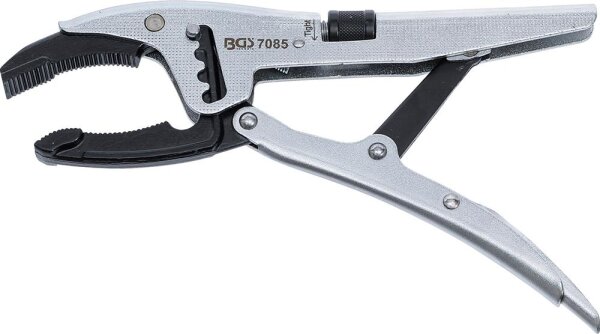 BGS Gripzange | 4-fache Schnelljustierung | tiefgekröpfte Unterbacke | französischer Typ | 250 mm