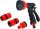 BGS Diy Multifunktions-Garten-Handbrause | mit 6 Funktionen | 5-tlg.