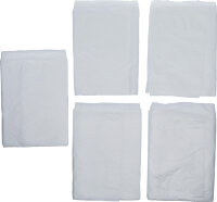 BGS Diy Abdeckfolien-Satz | HDPE | transparent | 4 x 5 m | 20 m² | 5-tlg.