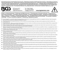 BGS VDE-Steckschlüssel-Satz | Antrieb 12,5 mm (1/2") | SW 10 - 24 mm | 11-tlg.