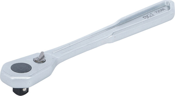 BGS Umschaltknarre | extra flach | feinverzahnt | Abtrieb Außenvierkant 10 mm (3/8")