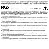 BGS Drehmomentschlüssel | Abtrieb Außenvierkant 6,3 mm (1/4") | 3 - 24 Nm