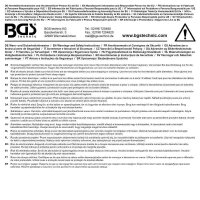 BGS Kabel-Abisolier- und Crimpzange | 210 mm