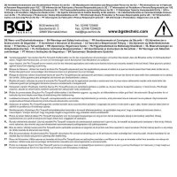 BGS Kraft-Steckschlüssel-Einsatz Sechskant, tief | Antrieb Innenvierkant 12,5 mm (1/2") | SW 21 mm