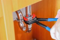 BGS Wasserpumpenzange | mit adaptierbaren Schonbacken | 240 mm