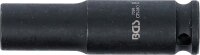BGS Kraft-Steckschlüssel-Einsatz Sechskant, tief | Antrieb Innenvierkant 6,3 mm (1/4") | SW 8 mm