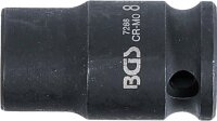 BGS Kraft-Steckschlüssel-Einsatz Sechskant | Antrieb Innenvierkant 6,3 mm (1/4") | SW 8 mm