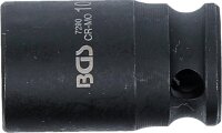 BGS Kraft-Steckschlüssel-Einsatz Sechskant | Antrieb Innenvierkant 6,3 mm (1/4") | SW 10 mm