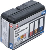 BGS Diy Kraft-Schoneinsatz-Satz | Antrieb Innenvierkant 12,5 mm (1/2") | SW 17 - 19 - 21 mm | 3-tlg.