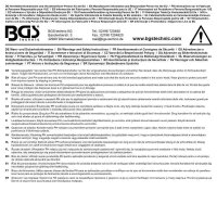 BGS Schraubendreher, lang | Kreuzschlitz PH2 | Klingenlänge 450 mm