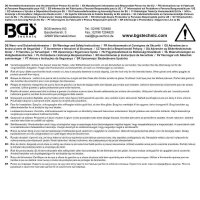 BGS Hakenschlüssel mit Nase | 120 - 130 mm