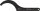 BGS Hakenschlüssel mit Nase | 205 - 220 mm