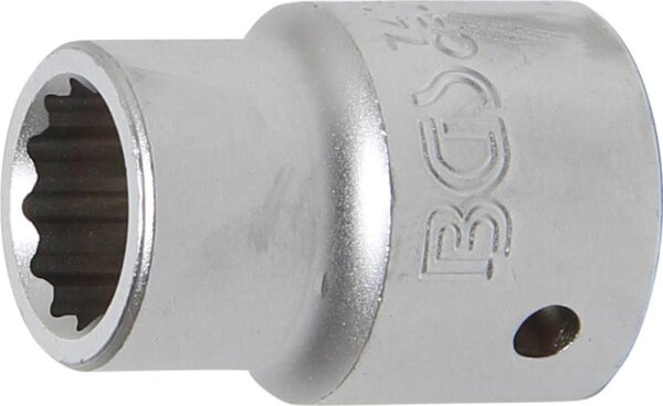 BGS Steckschlüssel-Einsatz Zwölfkant | Antrieb Innenvierkant 20 mm (3/4") | SW 19 mm