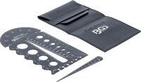 BGS Schrauben- und Gewindeschablone | metrisch | M3 -...