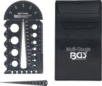 BGS Schrauben- und Gewindeschablone | metrisch | M3 - M20, 0,5 - 13,00 mm
