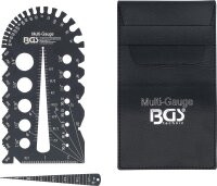 BGS Schrauben- und Gewindeschablone | Zollgrößen | 1/4 - 2"