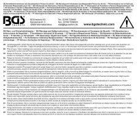 BGS Diesel-Rücklaufleitungsverbinder-Sortiment | 85-tlg.