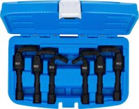 BGS Hahnenfußschlüssel-Satz | Antrieb Innenvierkant 10 mm (3/8") | mit Gelenk | 6-tlg.