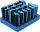 BGS Klett-Schleifblock-Satz | 16-tlg.