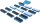 BGS Klett-Schleifblock-Satz | 16-tlg.