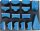 BGS Klett-Schleifblock-Satz | 16-tlg.