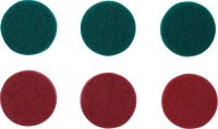 BGS Schleifscheiben-Satz | Nylon | für Art. 74367 | 6-tlg.