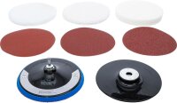 BGS Schleif- und Polierscheiben-Satz | Ø 180 mm | 8-tlg.