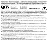 BGS Ersatzzapfen | 2,5 - 4 mm | für Art. 9602 | 2-tlg.