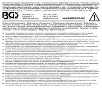 BGS Druckuhr-Armatur für Klimaanlagenprüfung | für Kältemittel R744