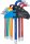 BGS Winkelschlüssel-Satz | Multicolour | T-Profil (für Torx) mit Bohrung T10 - T50 | 9-tlg.
