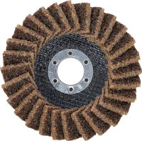 BGS Fächer-Schleif-Scheibe | Vlies | Ø 115 mm...