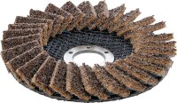BGS Fächer-Schleif-Scheibe | Vlies | Ø 125 mm...