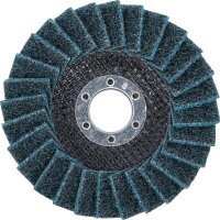 BGS Fächer-Schleif-Scheibe | Vlies | Ø 115 mm...