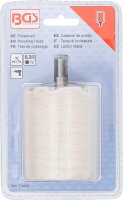 BGS Polierkopf | Zylinderform | Antrieb Außensechskant 6,3 mm (1/4")