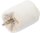 BGS Polierkopf | Zylinderform | Antrieb Außensechskant 6,3 mm (1/4")
