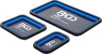 BGS Magnet-Haftschalen-Satz | Silikon | faltbar | 3-tlg.